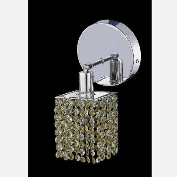 CB2 Other Cb2 Wall Sconce With Sparkling Crystals Poshmark